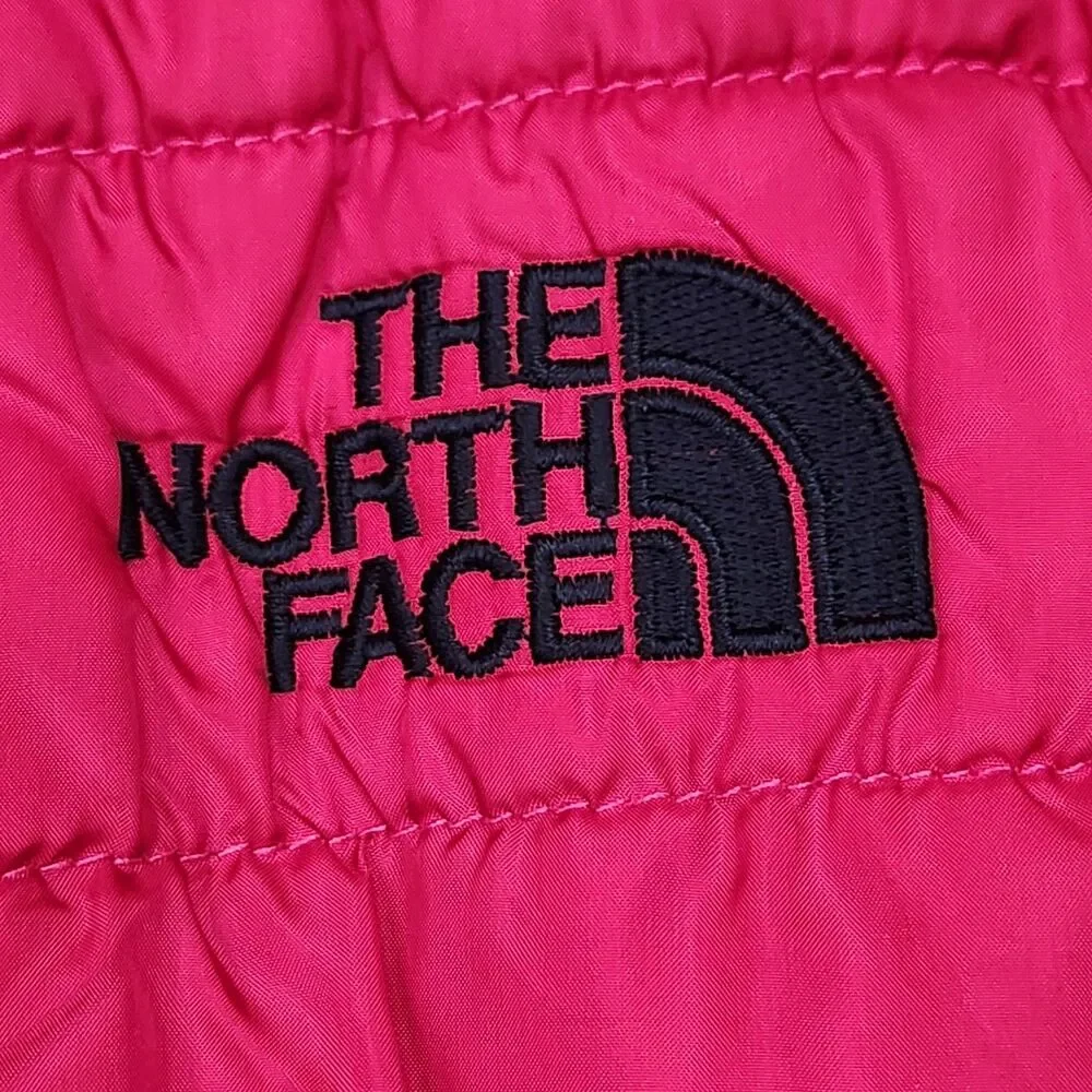 The North Face‎ Puffer Vest Men's Large Red Full Zip Sleeveless Pockets Outdoors